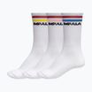 Női zokni IMPALA Stripe 3 pár fehér