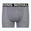 Boxeralsó termoaktywne férfi Mons Royale Hold 'em Shorty Merino grey heather