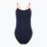 Női egyrészes fürdőruha TYR Hexa Cutoutfit navy/narancssárga