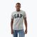 Férfi póló GAP Soft Basic Logo heather grey