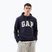 Férfi pulóver GAP Heritage French Terry Logo blue navy