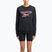 Női Reebok Identity Big Logo Fleece Crew fekete/lila rave/elektromos borostyán melegítőfelső