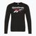 Férfi Reebok Identity Big Logo Fleece Crew fekete/fehér/vektor piros melegítőfelső
