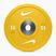 Bumperes súlyzótárcsa Nike Strength Pro Urethane Bumper Plates 15 kg yellow/white