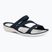 Női papucsok Crocs Swiftwater Sandal navy/white