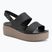 Női szandálok  Crocs Brooklyn Low Wedge black/mushroom