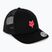Női baseballsapka Fox Racing Boundary Trucker W black/pink