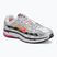 Női cipők Nike P-6000 white/metallic platinum/laser fuchsia