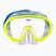 Gyerek snorkeling maszk Mares Jelly lime/blue/clear