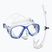 Gyermek snorkel szett Mares Tapu Jr blue/white/clear
