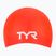 Úszósapka TYR Long Hair Wrinkle Free Silicone bright red
