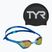 Úszószemüveg TYR Tracer-X Elite Racing Mirrored blue/turquoise