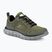 férfi cipő SKECHERS Track Knockhill olive/grey/black