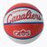 Mini kosárlabda Wilson NBA csapat Retro Mini Cleveland Cavaliers piros WTB3200XBCLE