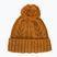 Női téli sapka Timberland Cable Premium Pom Beanie búza