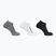 Zokni Salomon Everyday Low 3 pary black/white/med grey
