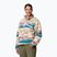 Columbia Helvetia II Printed Cropped Half Snap folyami kék/rogue walleye női fleece pulóver