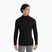 Férfi hosszú ujjú thermo felső icebreaker Merino 200 Oasis Half Zip black