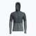 Férfi trekking pulóver icebreaker Merino 200 RealFleece Descender Zip Hoodie abyss/blue ash/black