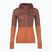 Női trekking pulóver icebreaker Merino 200 Realfleece Descender Zip Hoodie dusty clay