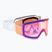 Gogle narciarskie női Giro Ella white bliss/rose gold/infrared