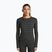 Női Termoaktiv pulóver Icebreaker Merino 260 Tech Vertex Crewe Black/Snow