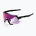 Napszemüveg 100% S3 LE gloss black/purple flash mirror photochromic