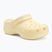 Női Crocs Classic Platform Clog vajkrém flip-flopok