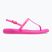 Női szandál Crocs Miami Thong Flip rózsaszín zúzás