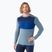 Férfi termoaktív pulóver Smartwool Thermal Merino Baselayer Colorblock Crew Boxed pewter blue