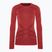 Női hőaktív pulóver Smartwool Intraknit Thermal Merino Baselayer Crew scarlet/black