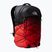 The North Face Borealis 28 l tüzes piros dip dye nagyméretű nyomtatás/fekete túra hátizsák