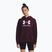 Női trekking pulóver Under Armour Rival Fleece Big Logo dark maroon/white