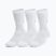 Zoknik Under Armour Training Cotton Crew 3 pár white/white/black