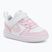 Gyermekcipő Nike Court Borough Low Recraft white/pink foam