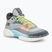 Férfi kosárlabda cipő SKECHERS SKX Resagrip gray/yellow