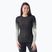 Női termoaktív felső Smartwool Intraknit Thermal Merino Base Layer Pattern Crew fekete