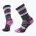 Női túrazokni Smartwool Hike Full Cushion Saturnsphere Crew charcoal