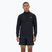 Férfi hosszú ujjú felső futáshoz New Balance Athletics Heat Grid 1/2 Zip black