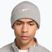 Téli sapka Nike Peak Swoosh Beanie dark grey heather/white