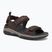 SKECHERS Tresmen Ryer férfi szandál csokoládé