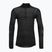 Férfi thermo pulóver Smartwool Intraknit Thermal Merino Base Layer 1/4 Zip black/white