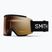 Síszemüveg Smith Squad XL black/chromapop pro photochromic gold mirror