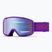 Síszemüveg Smith Tribute S1 fresh purple/blue sensor mirror antifog
