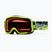 Gyerek síszemüveg Smith Daredevil S3 electric lime slime/green solx mirror antifog