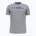 Férfi edzőpóló Under Armour Sliced Wordmark 60/40S mod gray/tech blue