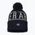 Férfi téli sapka Under Armour Halftime Pom Beanie midnight navy/summit white