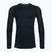 Férfi termoaktív pulóver Smartwool Intraknit Thermal Merino Baselayer Colorblock Crew deep navy/charcoal