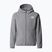 Gyerek polárpulóver The North Face Teen Glacier Full Zip Hoodie mid grey heather