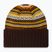 Női téli sapka New Era Rail Isle Cuff Knit Beanie dark brown
